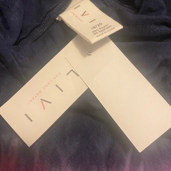 LANE BRYANT LIVI Pride Hooded Dye Effect Dress - Picture 7 of 10